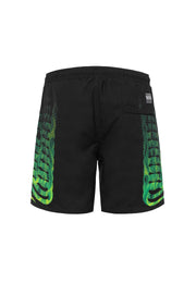 Costume boxer PROPAGANDA swimtrunk flames nero