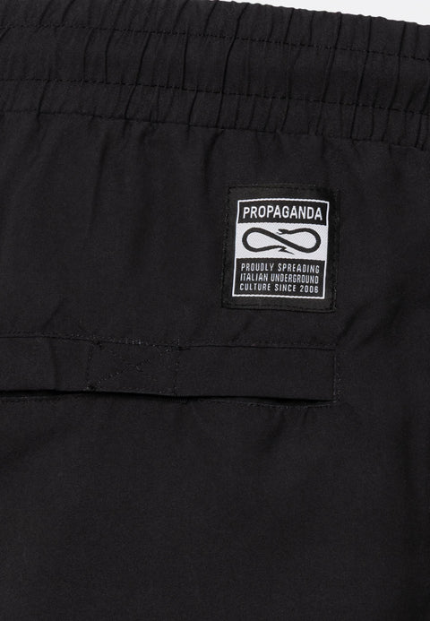 Costume boxer PROPAGANDA swimtrunk VHS nero