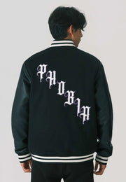 Giacca PHOBIA con ricamo thunder nera