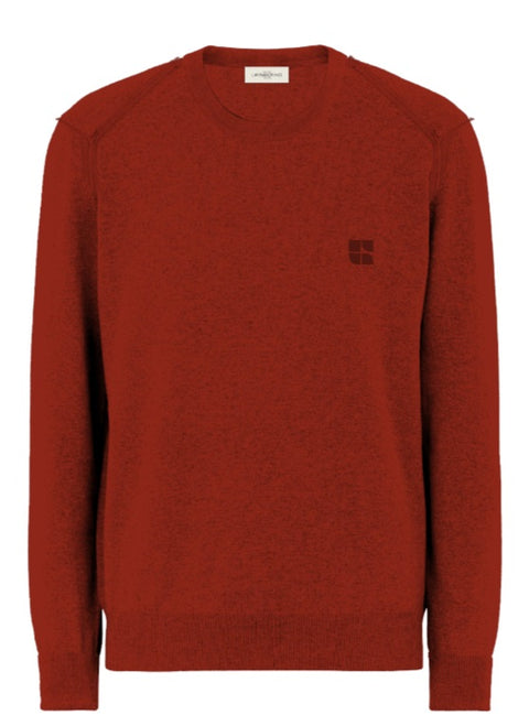 Maglione URBAN RING viscosa paprika