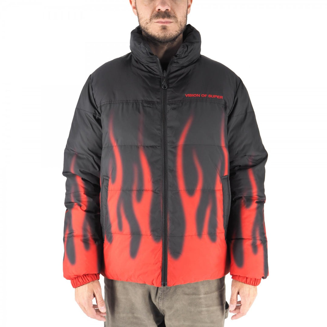 MCap Visiera Deluxe Uomo In Twill Di Cotone, Multicolore (Nero/Rosso), Con Chiusura In Velcro