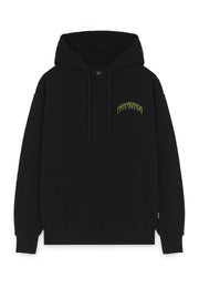 Felpa PROPAGANDA cappuccio triangle wolf nera