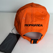 Cappello PROPAGANDA visiera logo snap arancio - MASCARO