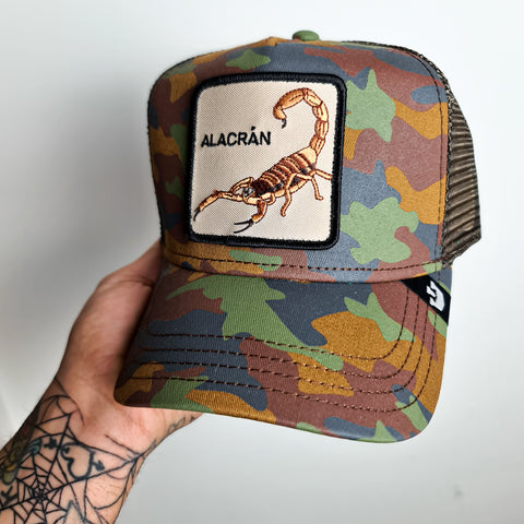 Cappello GOORIN BROS Alacran camouflage verde - MASCARO