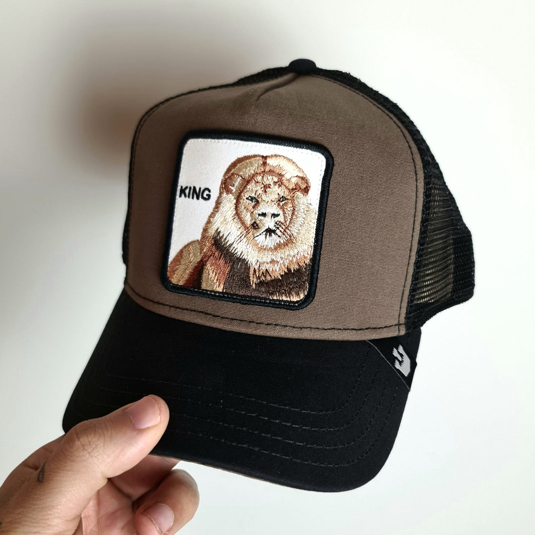 Cappello GOORIN BROS leone King marrone/nero – MASCARO