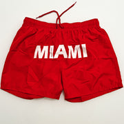 Costume  MASCARO boxer medio Miami nero | rosso