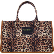 Borsa 4GIVENESS donna Saint Tropez Braid Leopard