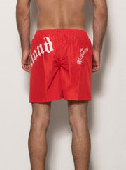 Costume JOHN RICHMOND swimboxer stampa laterale rosso/bianco