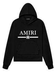 Felpa AMIRI con cappuccio oversize con logo nera