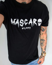 Tshirt MASCARO skull nera - MASCARO