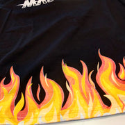 Tshirt MASCARO flame nera - MASCARO