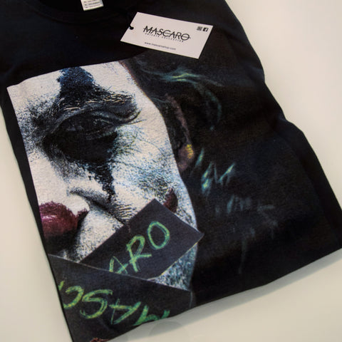 Tshirt MASCARO joker nera - MASCARO