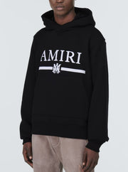 Felpa AMIRI con cappuccio oversize con logo nera