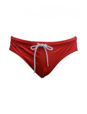 Costume slip JOHN RICHMOND stampa logo sul retro rosso/blue