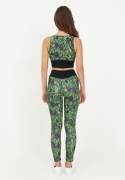 Completo donna 4GIVENESS canotta + leggins in lycra Crocodile