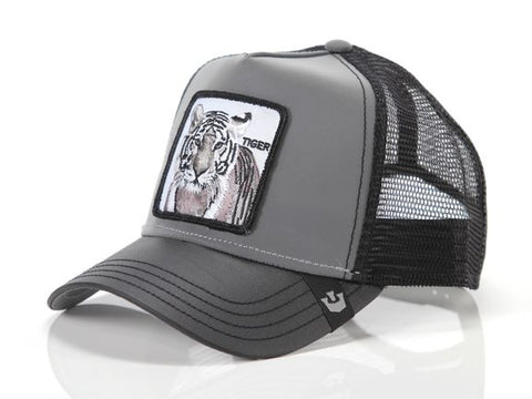 Cappello limited edition GOORIN BROS catarinfrangente Tiger  grigio