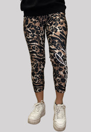 Leggins donna PYREX print maculato