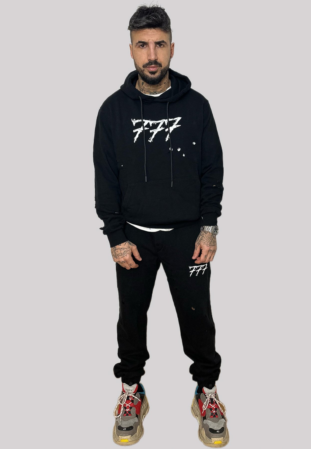 Felpe Con Cappuccio Rap Alla Moda - Italia