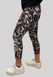 Leggins donna PYREX print maculato