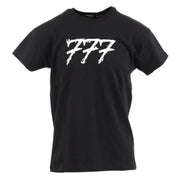 Tony Effe T-shirt TRIPLOSETTE 777 stampa nero