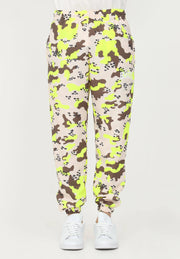 Sfera Ebbasta pantalone BHMG in nylon camouflage