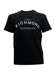 T-shirt JOHN RICHMOND beachwear nero